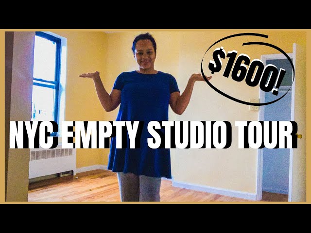 Small Empty NYC Apartment Tour | What $1600 Will REALLY get you in New York City