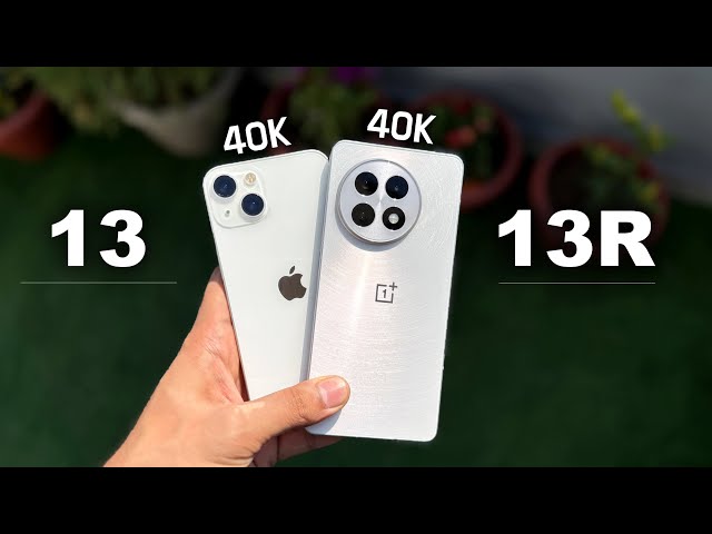 iPhone 13 vs OnePlus 13R Speed & Camera Test🔥 | SURPRISING RESULTS! (HINDI)