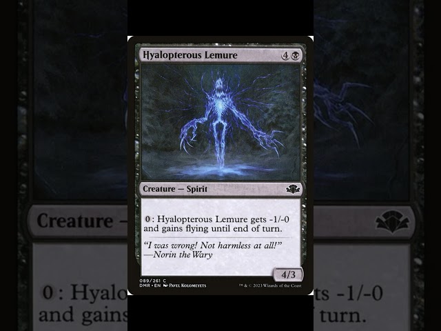 This is the Worst Magic the Gathering Reprint Ever? Lemure