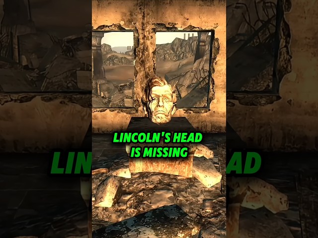 Lincoln's Head is MISSING in Fallout 3