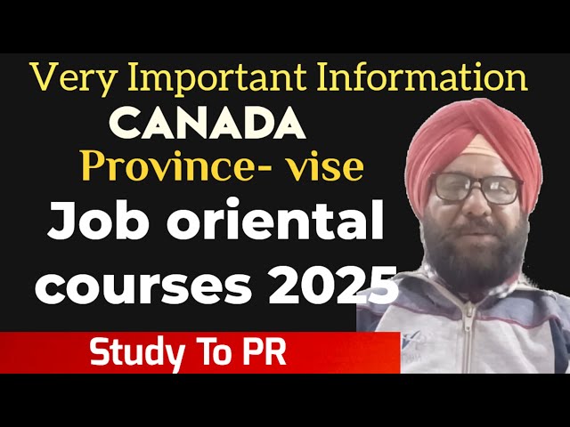 Canada Best Skilled Trades ਕੋਰਸਾਂ 'ਚ Cook ਤੇ Hair Stylish ਵੀ| Canada Study to PR in 2025