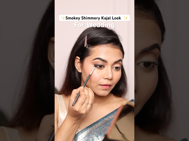 Smokey Shimmery Kajal Look for Shaadi Season ✨️ #GetShaadiReadywithLakmē #Ad