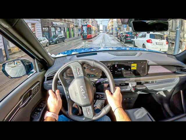 2024 NEW Kia EV9 GT Line [384HP]|0-100| POV Test Drive #1887 Joe Black