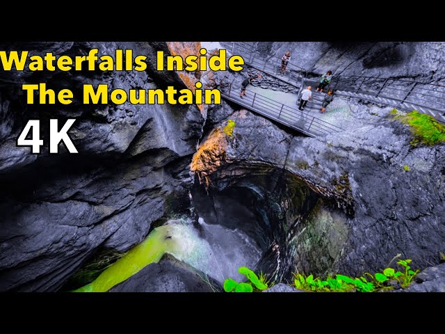 Trümmelbach Waterfalls In Switzerland spectacular and unique natural wonder