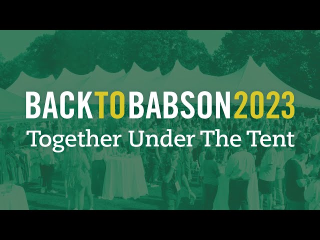 Back to Babson 2023