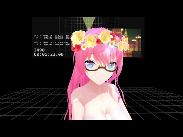 MMD VR Test 143 [VR180](動画作成準備編2) [恋愛裁判][巡音ルカ]