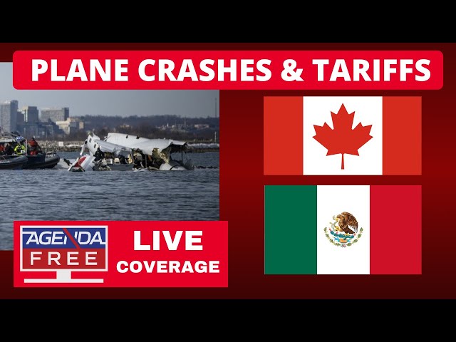 Plane Crashes & Trump Tariffs LIVE Updates & Breaking News Coverage