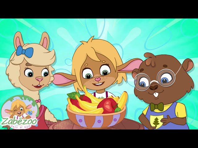 ZABEZOO | Episode 3 | Apples and Bananas 🍎 🍌 Learning Cartoons For Kids