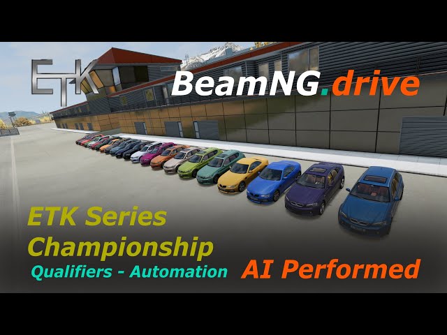 Qualifying Day at Automation Track | AI Race Series | EP01 #beamngdrive #beamng