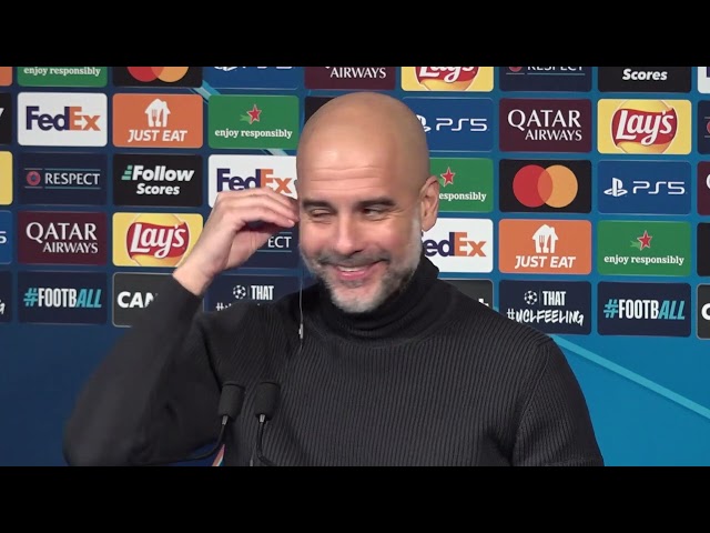 FULL Pep Guardiola Press Conference I PSG v Man City