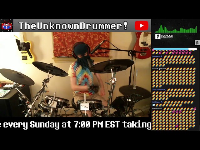 songs - TheUnknownDrummer Drums LIVE to YOUR Requests!