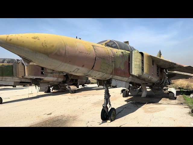 Footage Shows Military Planes Abandoned in Aleppo After Rebel Takeover