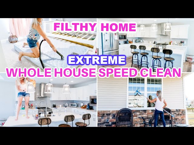 2020 CLEAN WITH ME MARATHON | SUPER LONG EXTREME SPEED CLEANING MOTIVATION | HOMEMAKING INSPIRATION