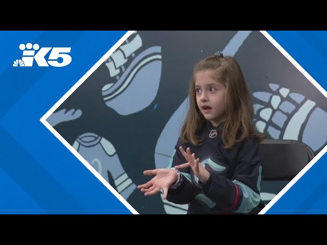 'Dream big': Seattle Kraken’s Jessica Campbell inspires young girls with friendship bracelets