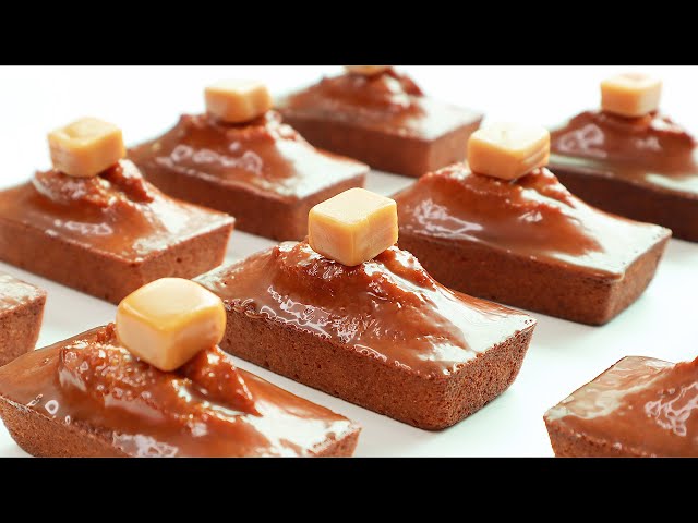 A taste you never get tired of! so delicious Salted caramel financier best recipe