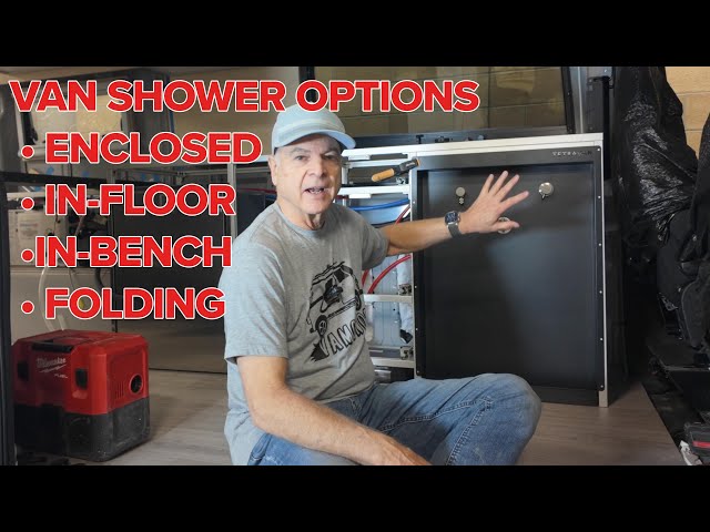 Best Shower Options for a Van Build | Pro Builder Shares Tips