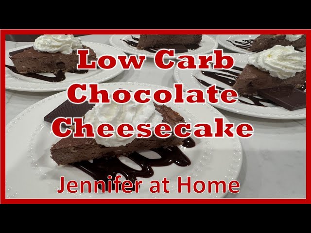 LOW CARB CHOCOLATE CHEESECAKE #lowcarbcheesecake #chocolatecheesecake #cheesecake #lowcarbrecipes