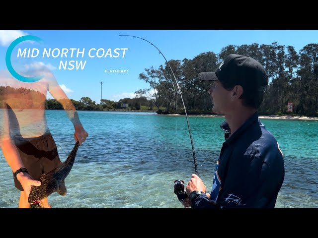 Land Based Fishing For FLATHEAD! | Part One | Forster NSW