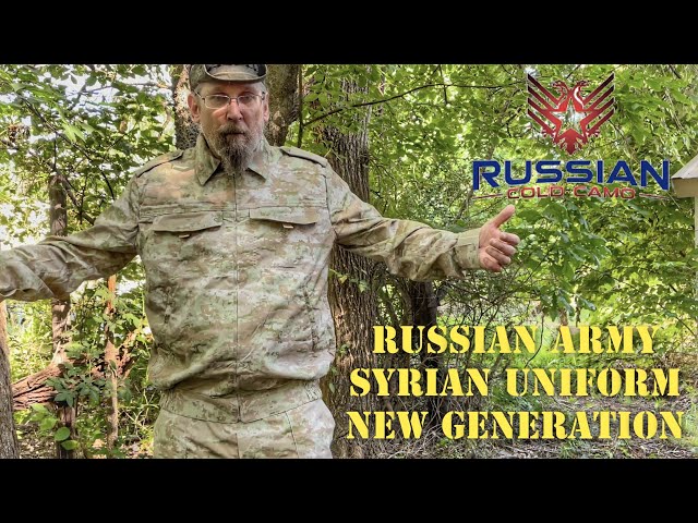 Russian Army Syrian Uniform-New Generation from Russian Cold Camo