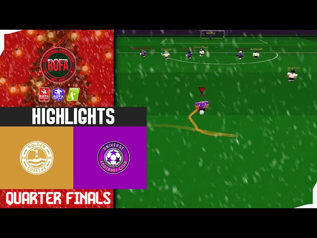 ROFA T1 Winter Cup | Quarter Finals | Golden Coast vs Universe