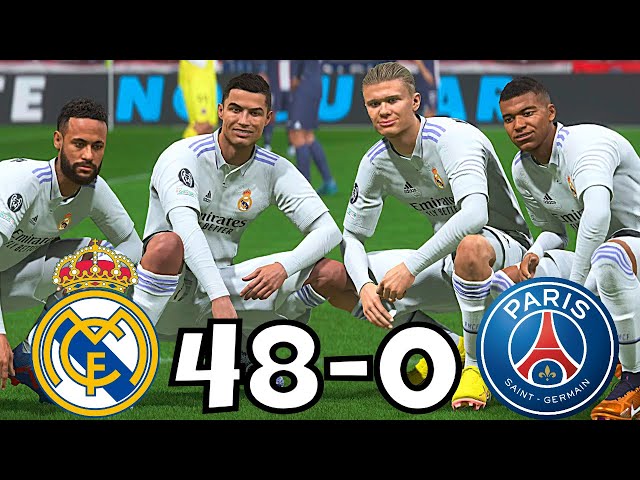 FIFA 23 -RONALDO,MESSI , MBAPPE, NEYMAR, ALL STARS | REAL MADRID Vs PSG - PS5 4K