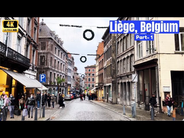 E-Bike Tour 🇧🇪: Explore Liège, Belgium Part 1 | Liège City Vlog