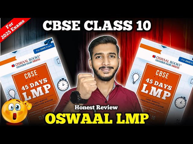 Oswaal Class 10 LMP Book Review 2024-25 | Oswaal Last Minute Preparation System Class 10 Review