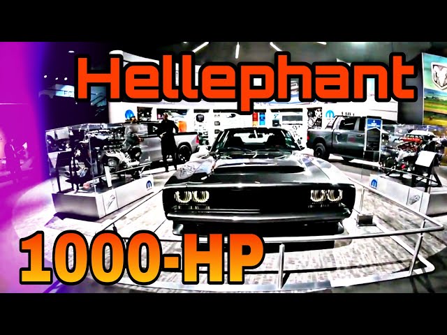 "1968 Dodge Charger" Hellephant 426 Hemi | Detroit Auto Show