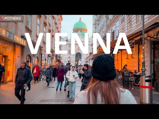 Vienna Walk February 2025 | 4K HDR