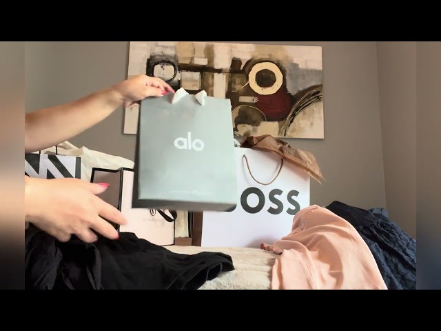 Haul Time | Nordstrom,Victoria Secret, Macy's, Alo, Boss