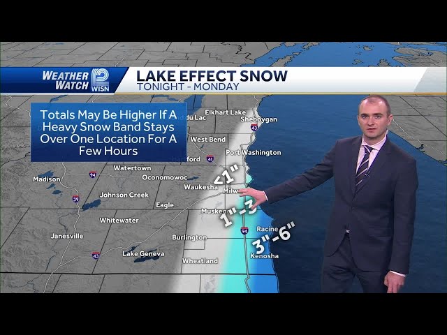 Weather: Lake Effect Snow Returns