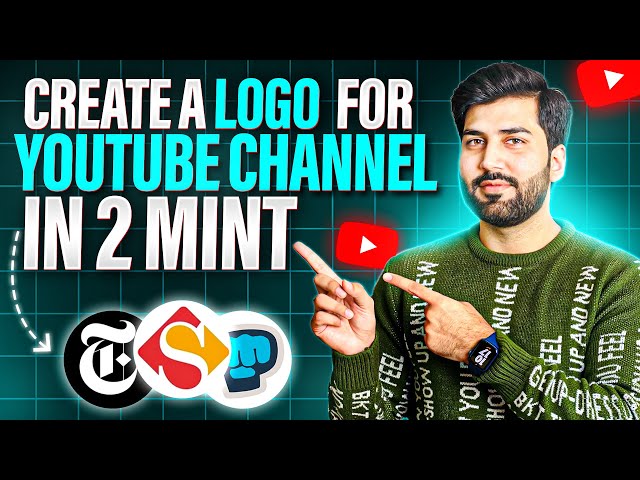 Create A Logo For Youtube Channel in 2 Min - YouTube k Logo Kasy Bnai