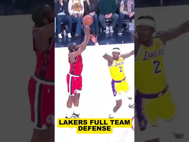 Lakers INSANE Defense #basketballshorts #shorts #youtubeshorts