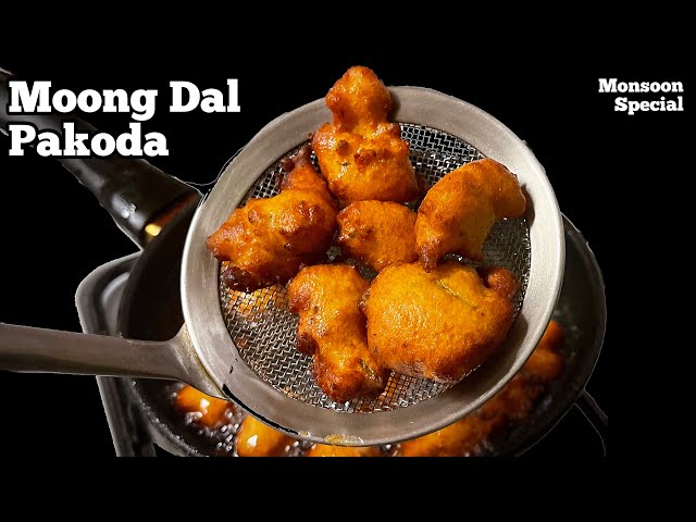 Moong dal bhajiya recipe | Monsoon special recipe | Moong dal pakoda | Moong dal bhaji marathi | new