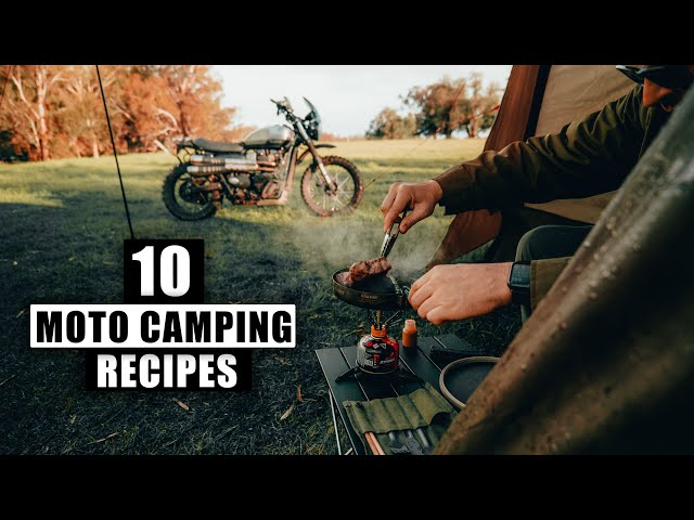 10 Simple Dinner Ideas for Moto Camping