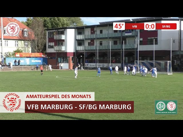 Amateurspiel des Monats | September 2022 | VfB Marburg - SF/BG Marburg