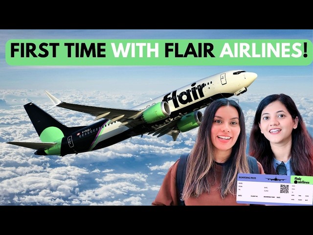 WE FLEW CANADA'S BUDGET AIRLINE! Toronto to Vancouver | Flair Airlines Review | Worth It?