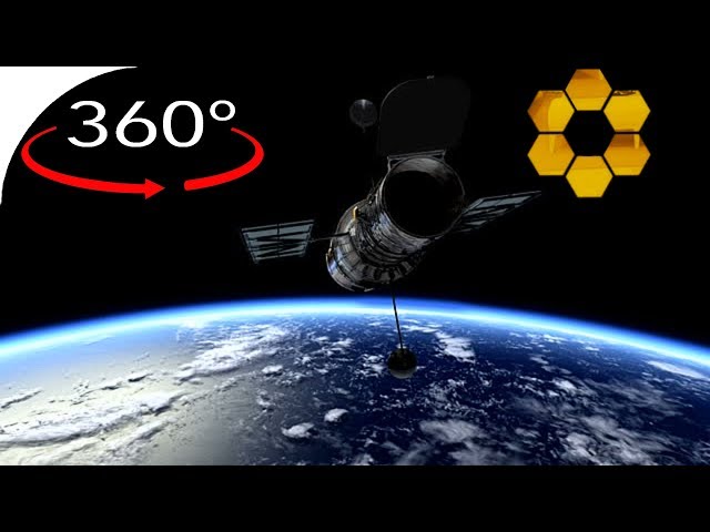 ⭕ Hubble over Earth  in 360°