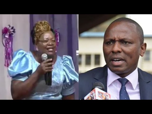 "ICHUNGWAH ALISEMA SHA HAIFANYI!" MP MARY WAMAUA EXPOSES KIMANI ICHUNGWA