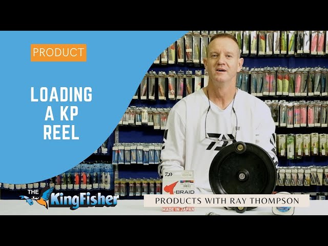 Offshore Fishing - Spooling a KP Reel