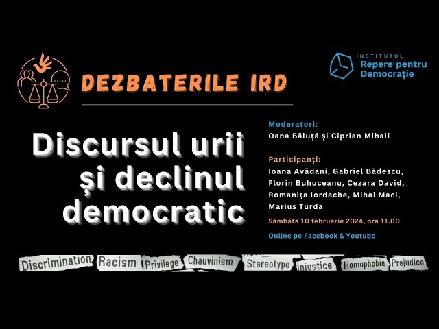 Discursul urii și declinul democratic