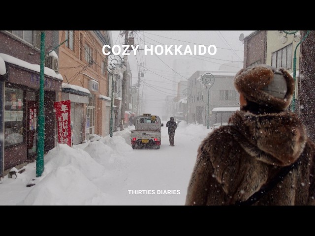 My Cozy Winter in Hokkaido 🦀 Sapporo, Otaru & Snowy Wonderland