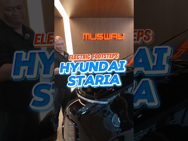 Electric Footsteps Hyundai Staria minat hub 081584131333 #kramatmotorproduct #electricfootstepstaria