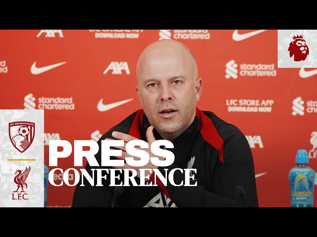 Live Press Conference: Bournemouth vs Liverpool | Arne Slot | Premier League