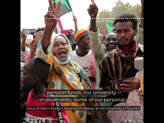 As war rages in Sudan, community resistance groups sustain life