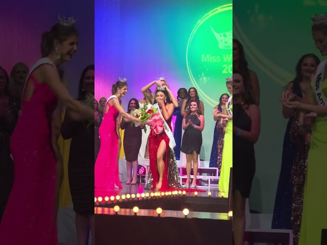 The moment Lila Szyryj is crowned the 2023 Miss Wisconsin