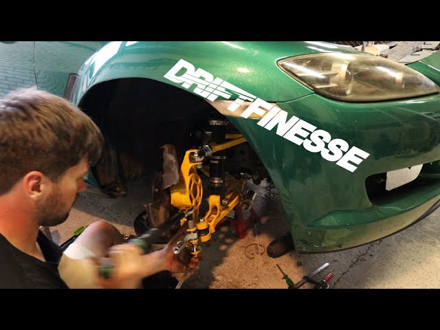 Rx8 angle kit monteren / Drift Finesse