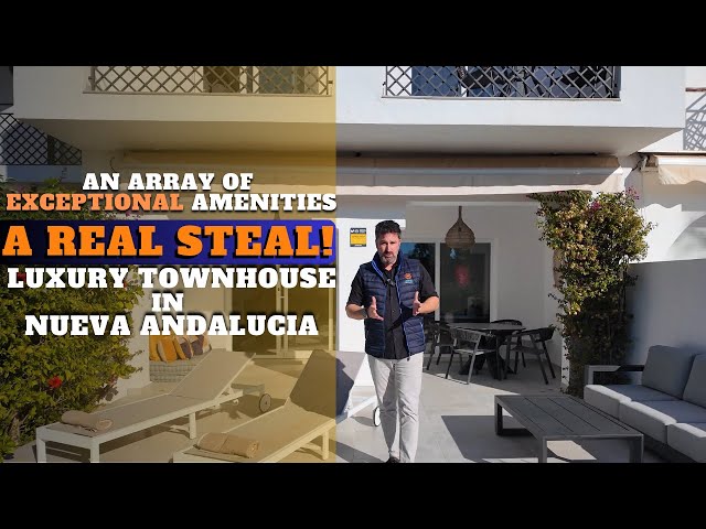 Stunning 4-Bedroom Townhouse in Prestigious Gated Community – Nueva Andalucia