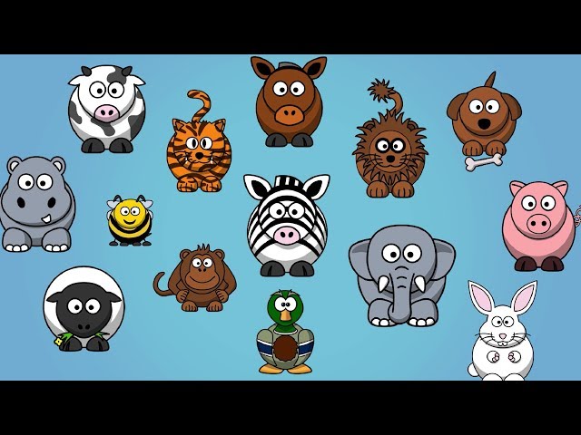 Animal Sound Songs for Children | Learn Sounds of Animals | Kids Learning Videos