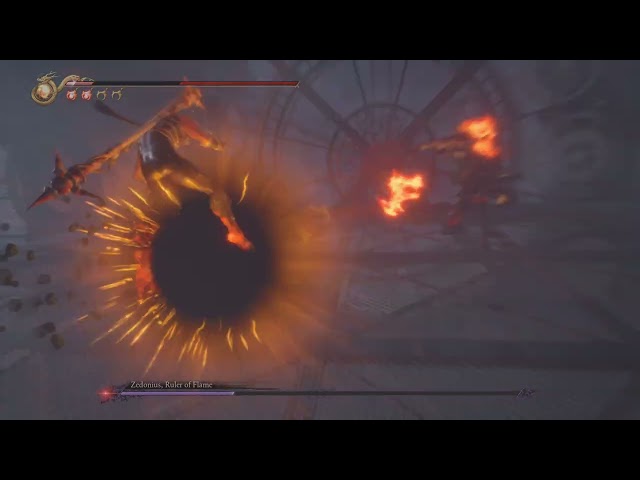 NINJA GAIDEN 2 Black - Zedonius, Ruler of Flame Boss Fight | 3 Days, 9 Hours of Pain Very Hard